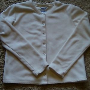 Off-white light coat sz XS Old Navy